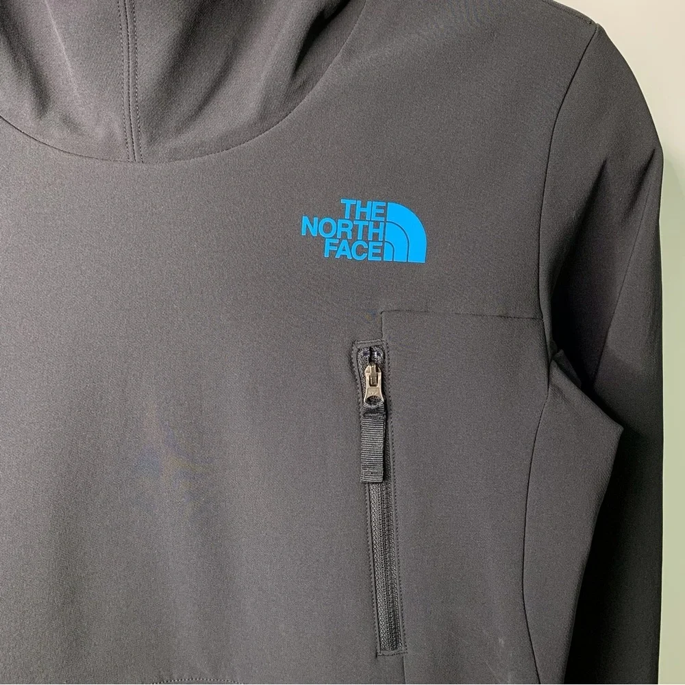 The North Face Boy's Black Tekno Pullover Hoodie Sweater Size Medium (10/12)